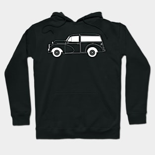 Opel White Outline Hoodie